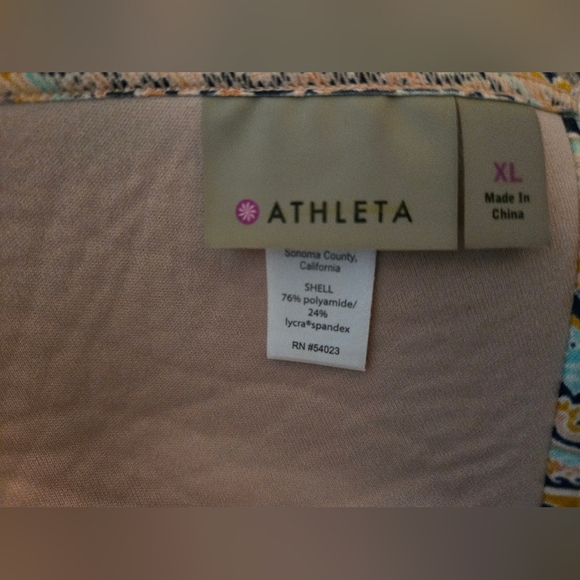 Athleta Multicolor Halter Bikini Top - Picture 3 of 4